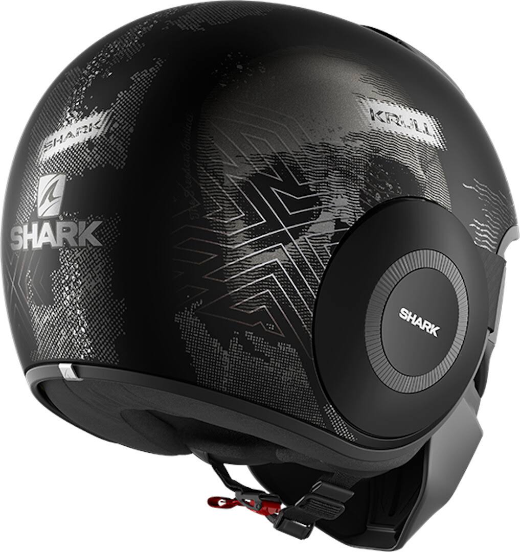 Shark - Helmet Street-Drak Krull Black / Green / Glitter - Size L