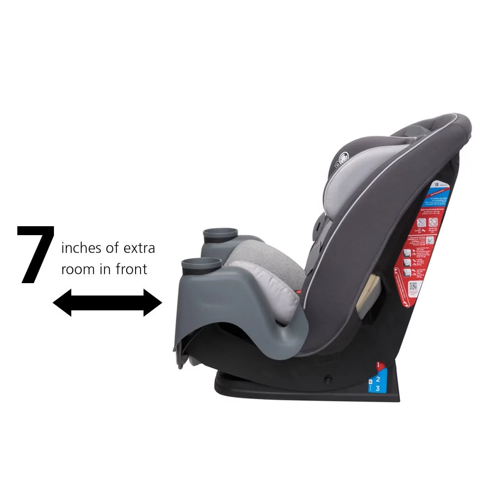 Safety 1st Grow and Go Sprint All-in-1 Convertible Car Seat, Silver Lake