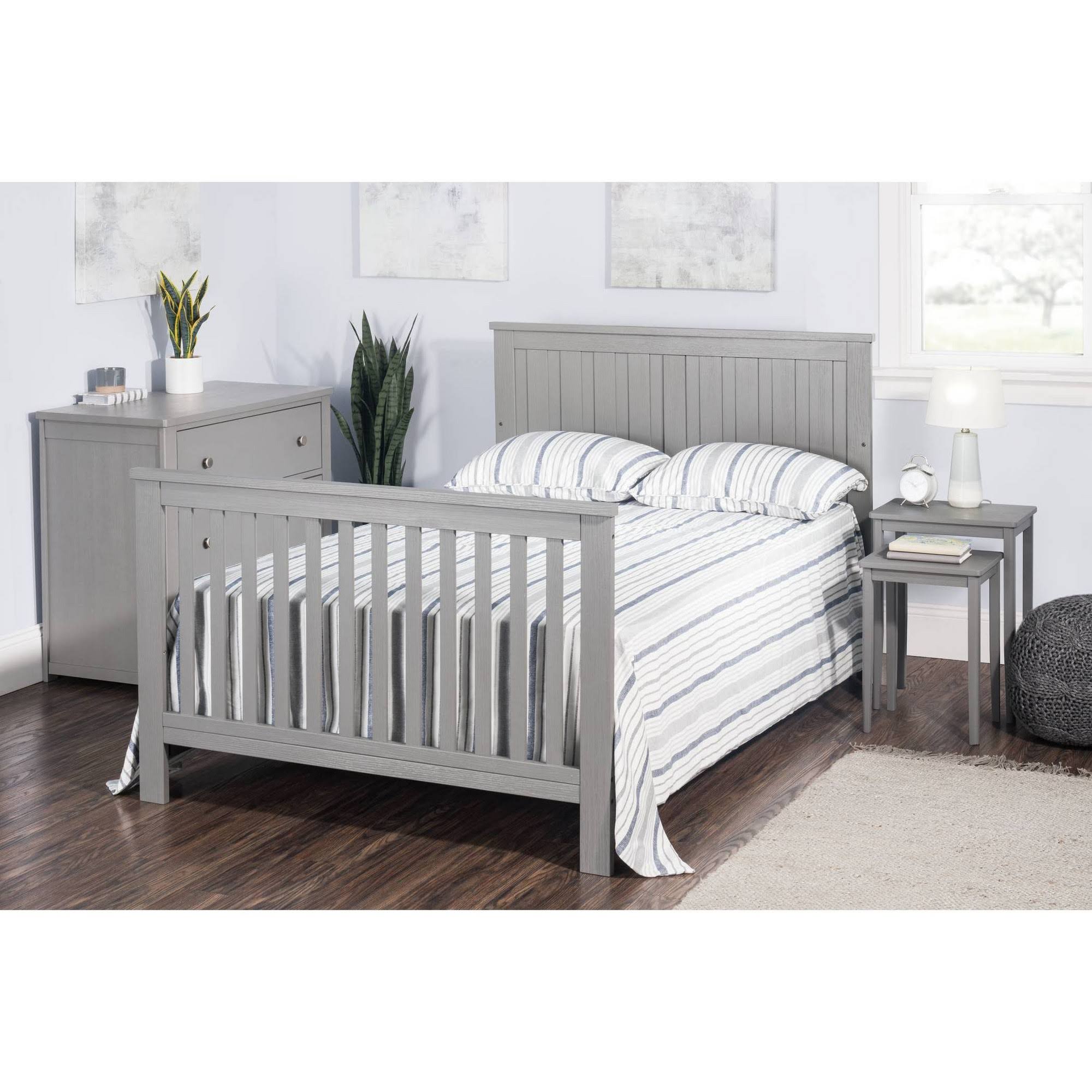Child Craft Calder 4-in-1 Convertible Crib - Brushed Pebble