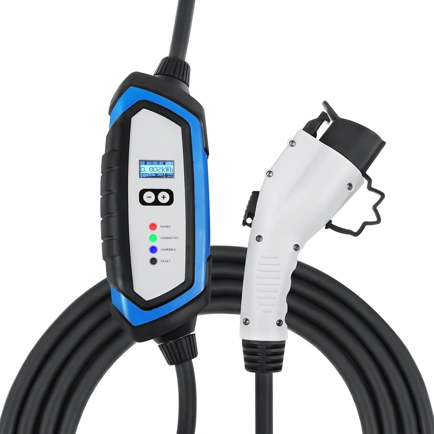 Lectron 240V 32 Amp, Level 2 EV Charger, with 21ft Long J1772 Charging Cable & NEMA 14-50 Plug