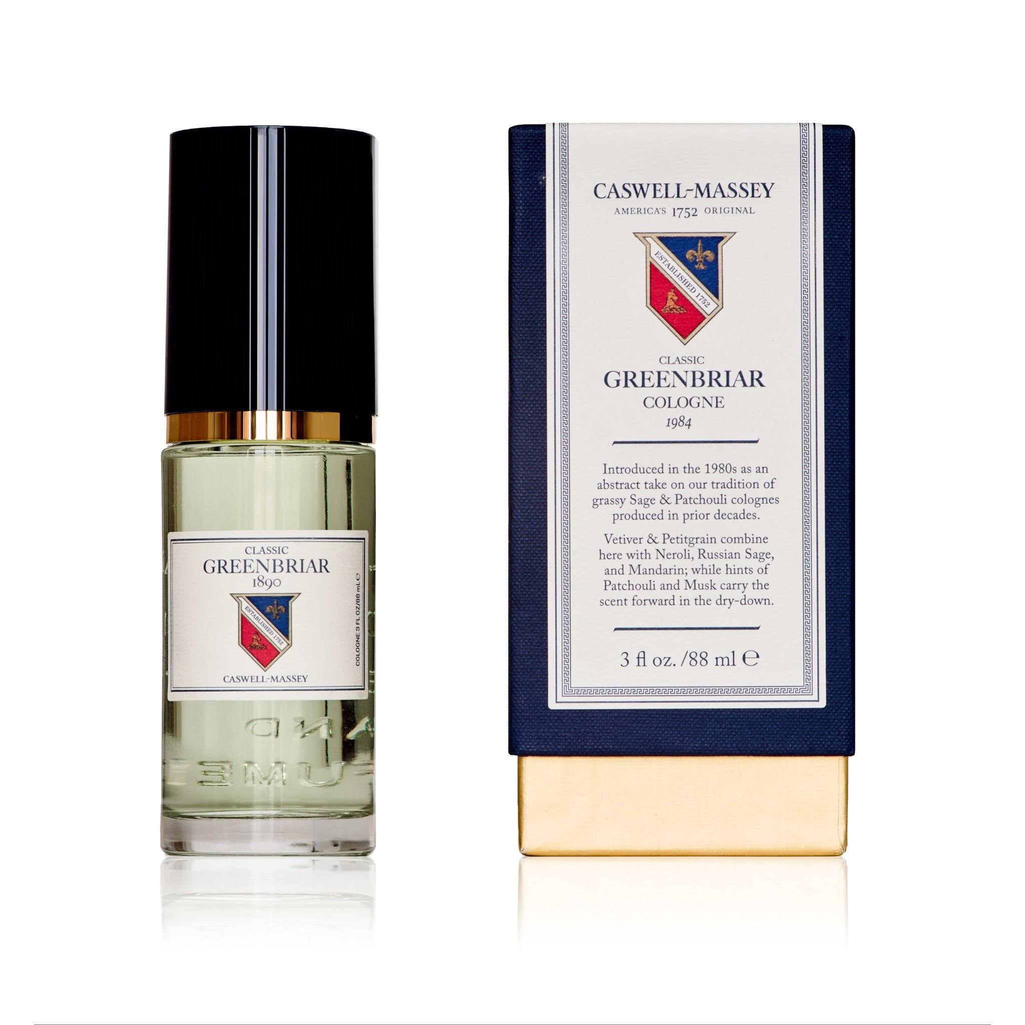 Caswell-Massey Classic Greenbriar Cologne 88ml