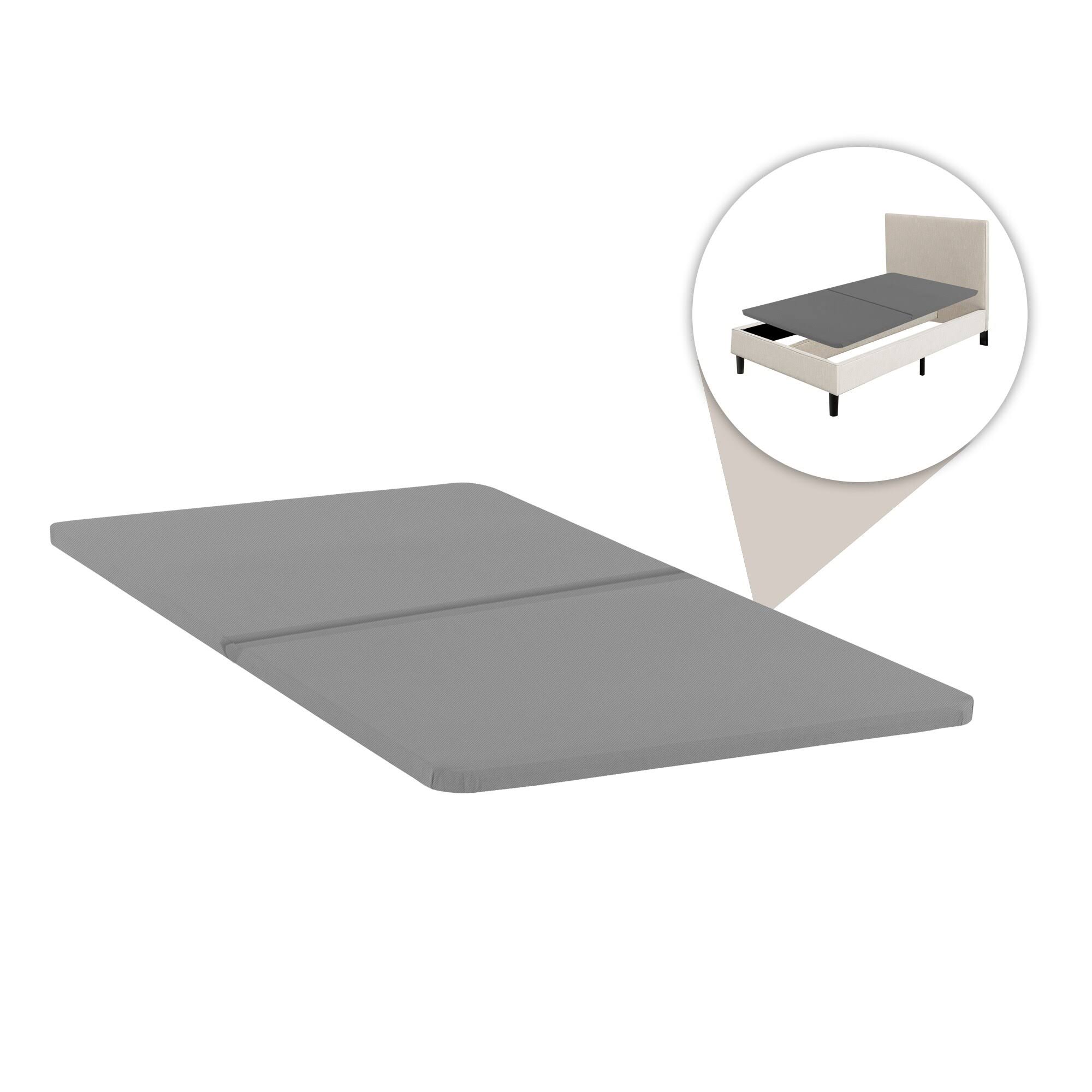 Onetan 1.5-inch Split Fully Assembled Bunkie Board for Mattress/Bed SUPPORT, Set of 2, - Twin