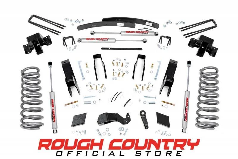 Rough Country 5in Dodge Suspension Lift Kit (94-99 Ram 2500 4WD) 382.23