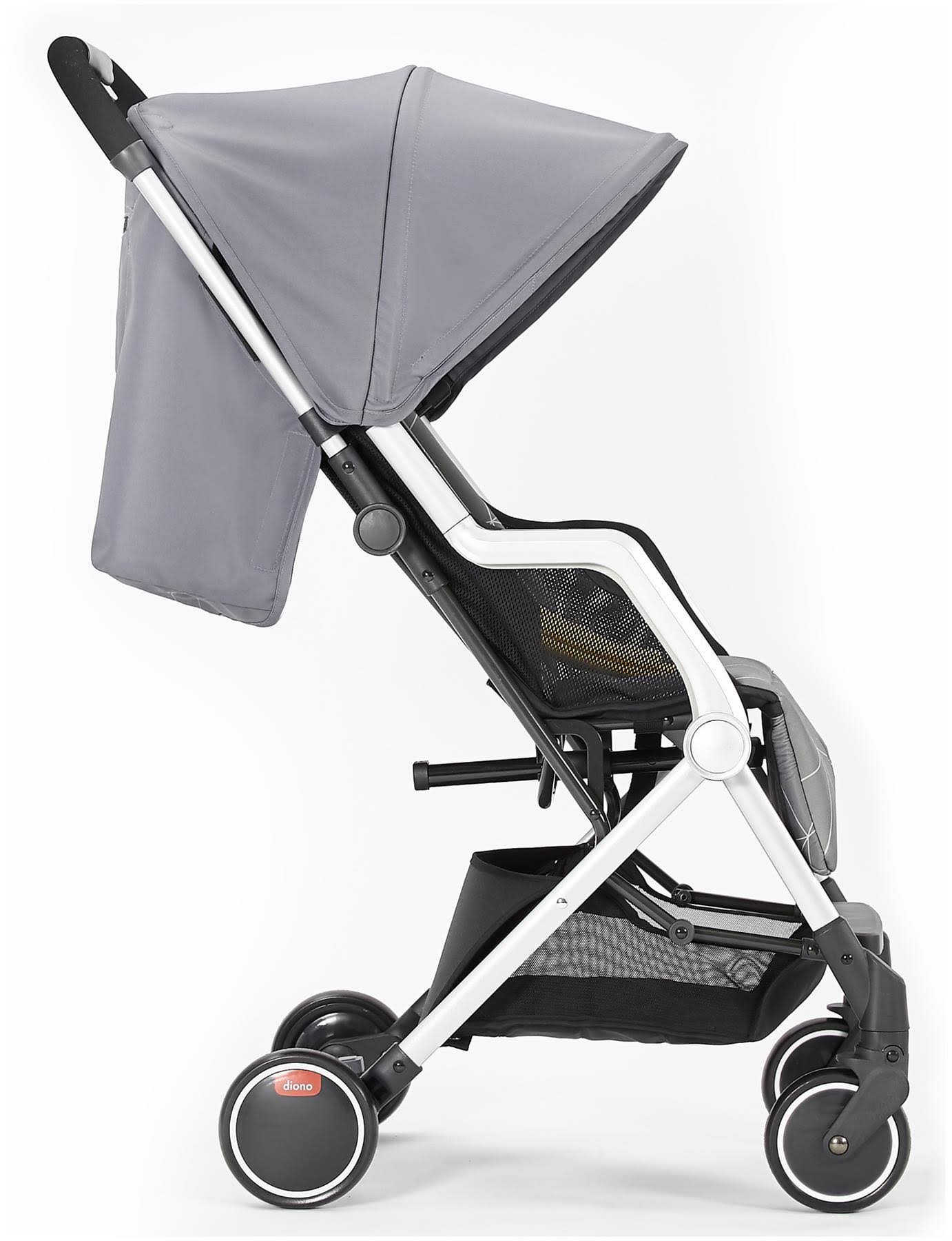 Diono TRAVERZE Editions Compact Stroller Grey Linear