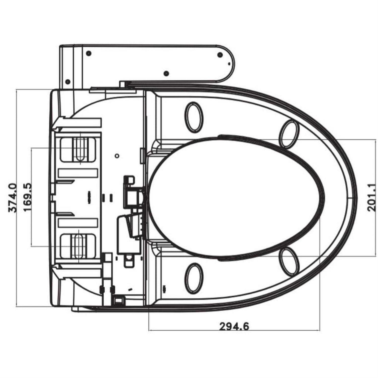 Bio Bidet Bliss Toilet Seat BB-1700 - Shop Hardware Tools Online Store