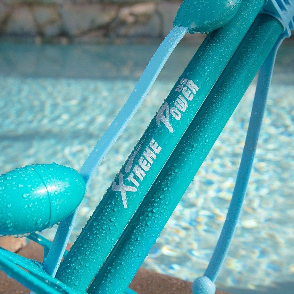 XtremepowerUS (Green in/Above Ground Automatic Swimming Pool Cleaner Hover Vacuum Generic Kreepy Krauly + 5 Way Pool Testing Kit