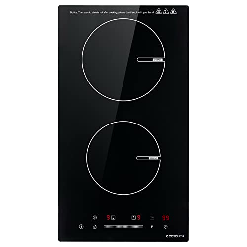 Induction Cooktop, ECOTOUCH Induction Cooktop Stove Top Induction…
