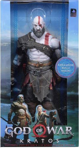 NECA God of War 2018: Kratos 18x22 Figure