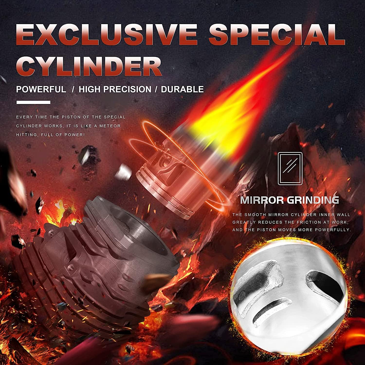 NEO-TEC NS892 92cc Gas Chainsaw with 24 inch Bar and Chain,2-Cycle Gasoline Power 5.2KW 6.4HP Chain Saws for Big Wood Cutting,All Parts Fit for MS660 G660