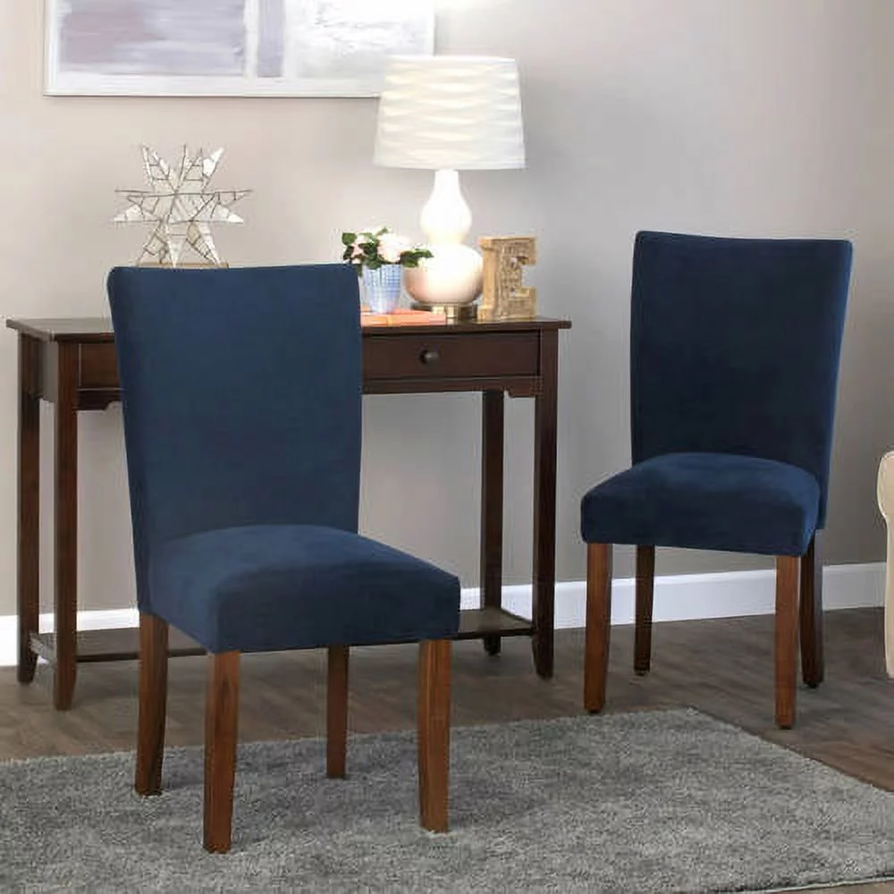 HomePop Parsons Velvet Dining Chairs (set of 2)