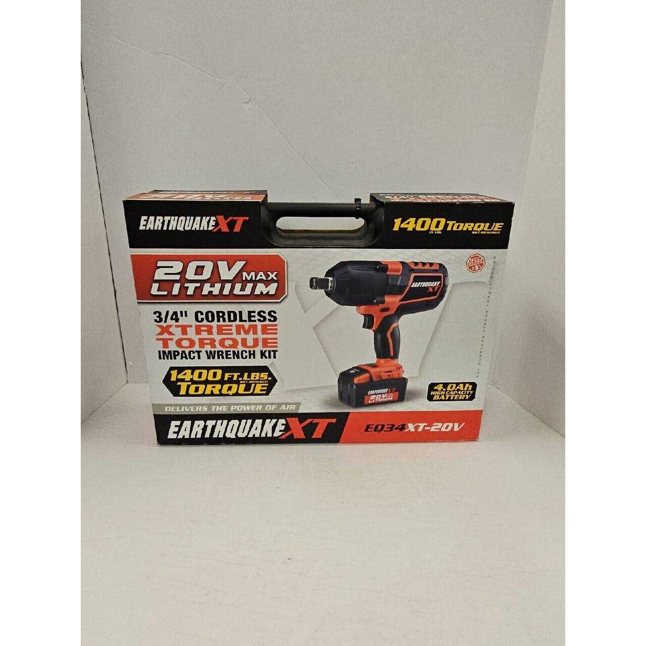 Earthquake EQ34XT-20V - Shop Hardware Tools Online Store
