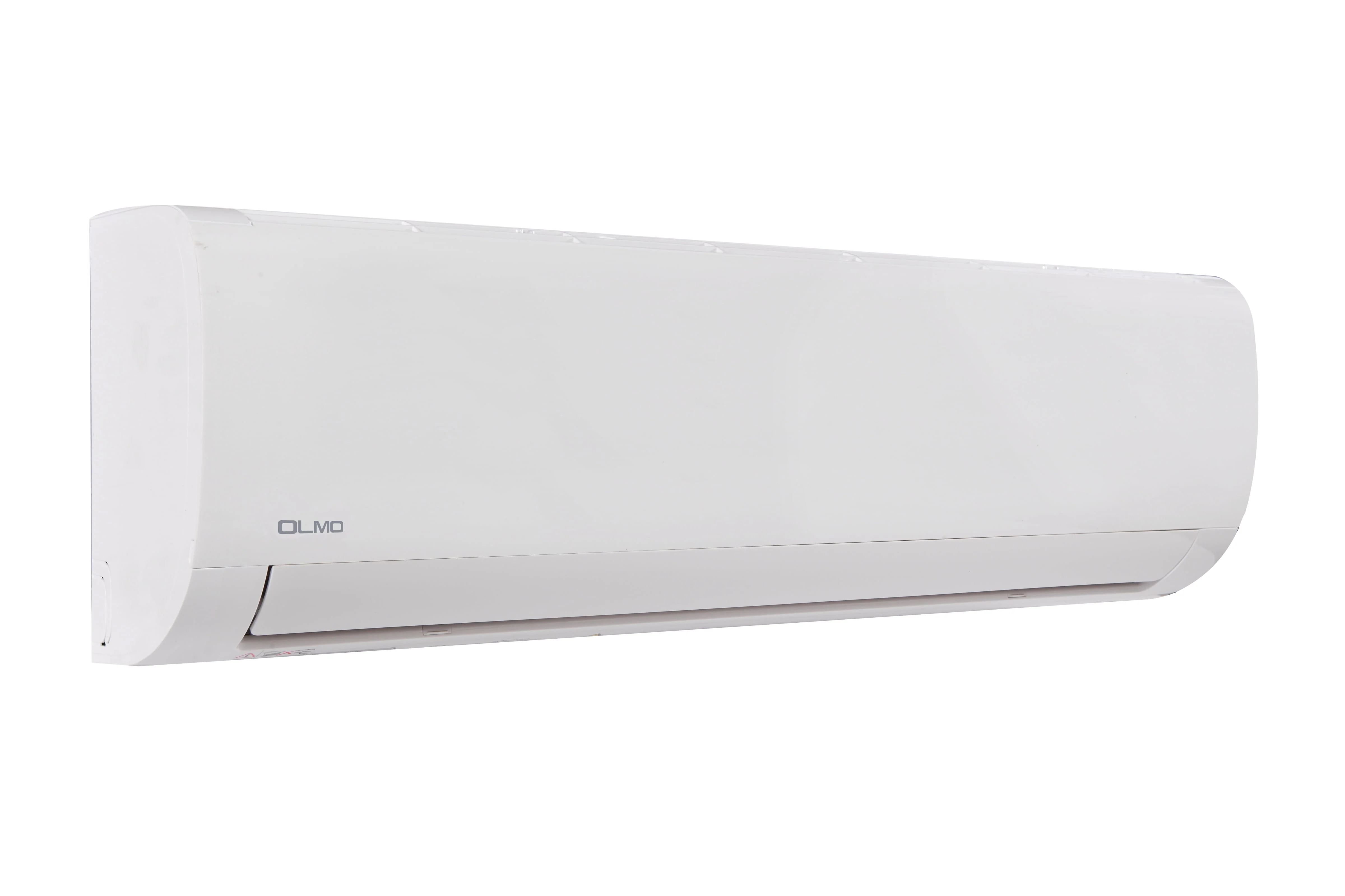 OLMO 9000 BTU 115V Wall Mounted Mini Split Heat Pump Air Conditioner With 16ft Kit Cover 400 Sq Ft