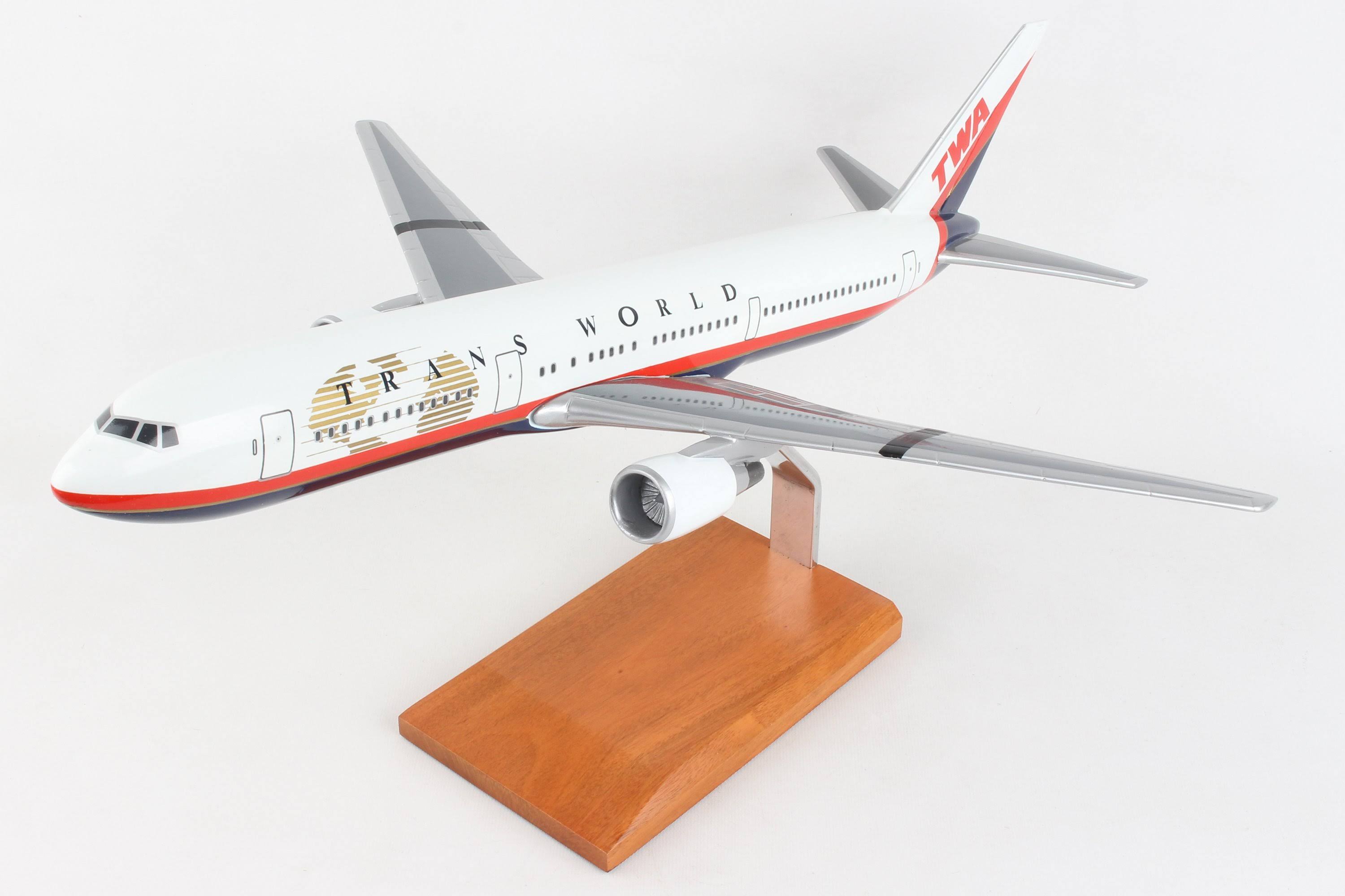 TWA 767-300 1/100 New Livery
