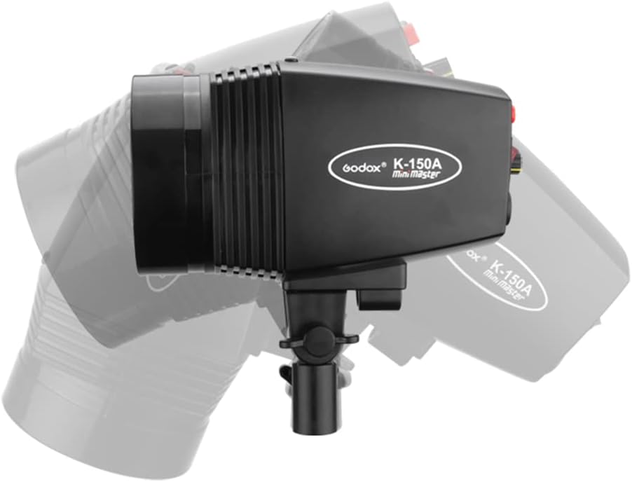 Godox K-150A 150WS Strobe Studio Flash Light Kit, 5600±200K Color Temperature and 0.5-3s Recycle Time, 1/2000-1/800s Flash Duration for Studio Photography