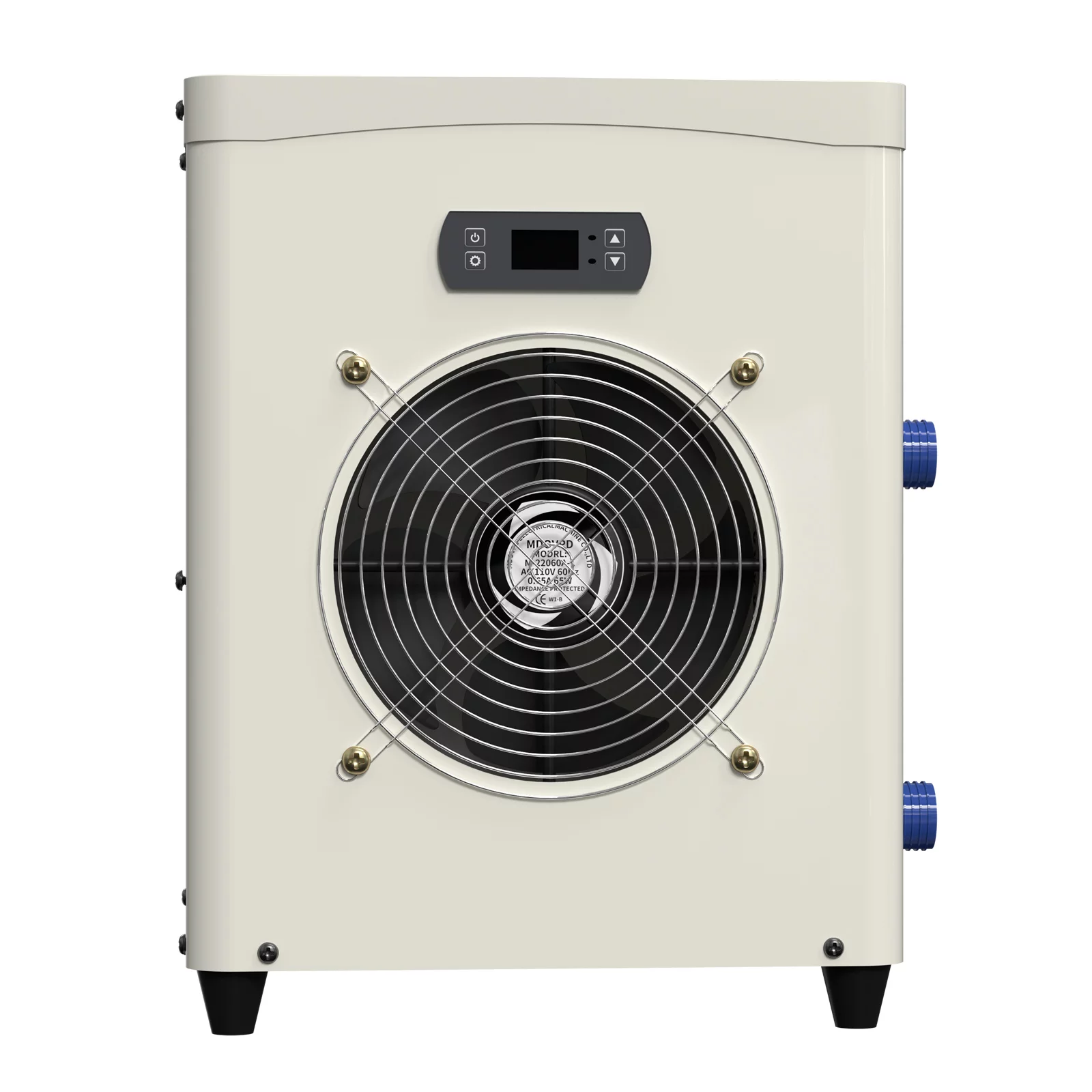 Slsy 14331 BTU Mini Swimming Pool Heat Pump for Above-Ground Pools, Electric Pool Heater with Titanium Heat Exchanger, 110V 60Hz