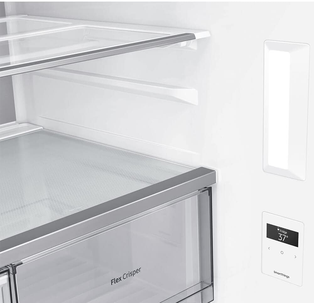 Samsung - RF29A9071SR - 29 cu. ft. Smart 4-Door Flex™ refrigerator featuring Family HubTM with Beverage Center and Dual Ice Maker with Ice Bites in Stainless Steel