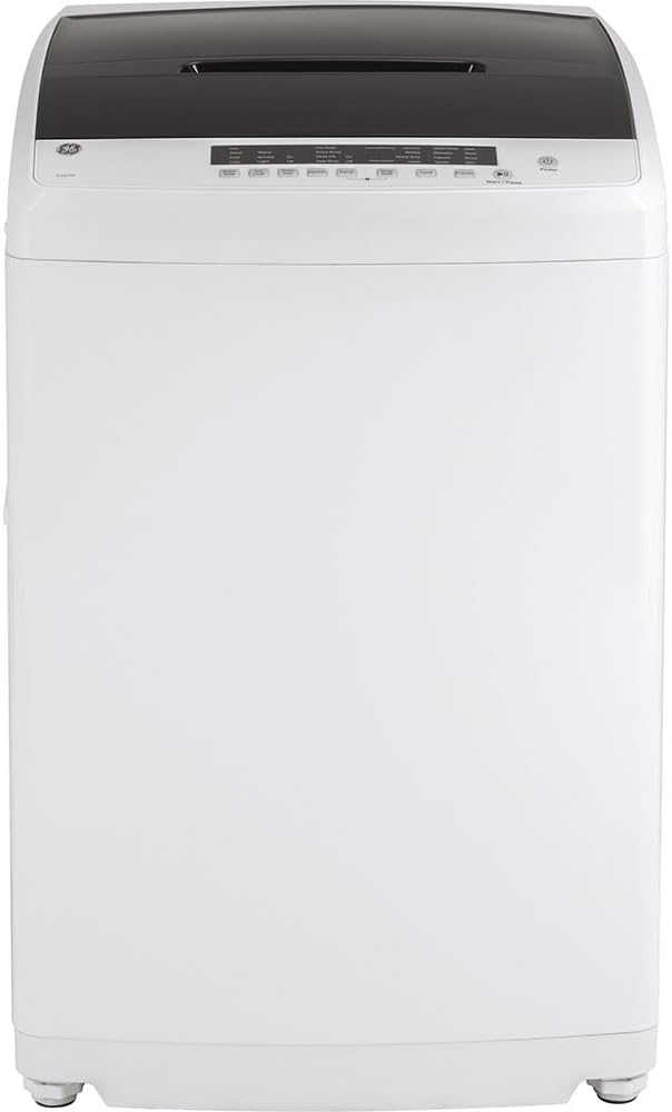 GE GNW128PSMWW Portable Top Loading Washer, 2.8 Cu. Ft Capacity, White