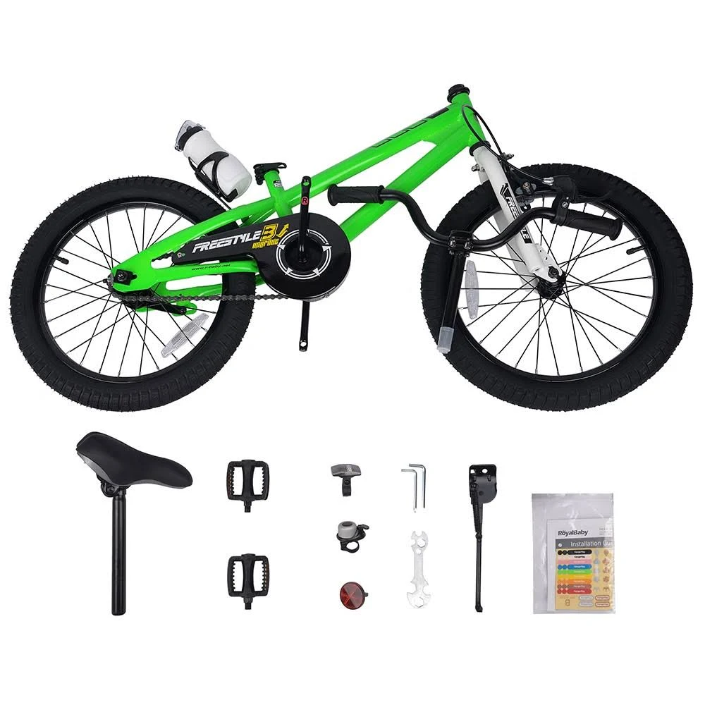 RoyalBaby Freestyle 18x22 Kids& Bike - Green