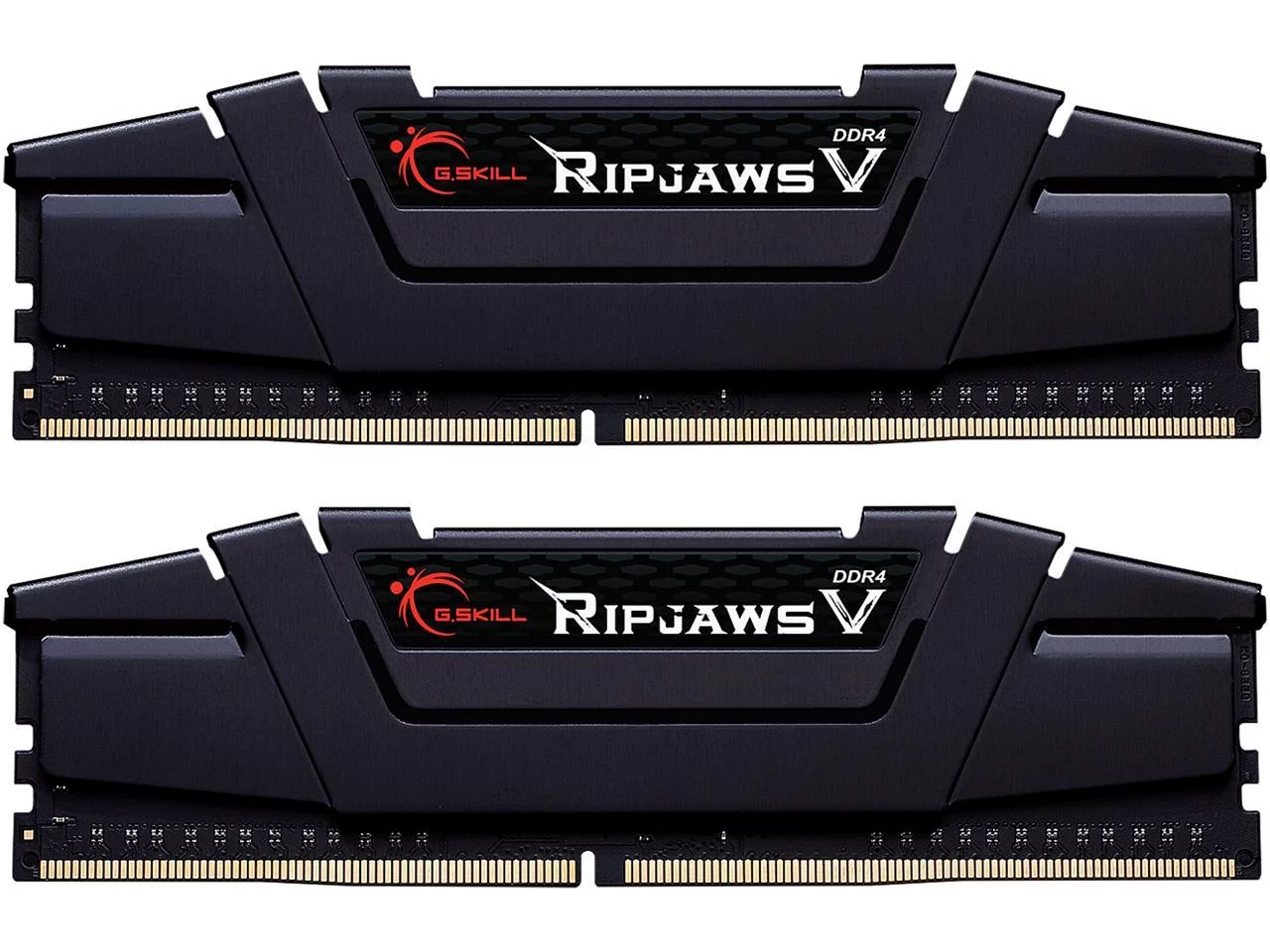 G.SKILL Ripjaws V Series 64GB (2 x 32GB) 288-Pin PC RAM DDR4 4400 (PC4 35200) Desktop Memory Model F4-4400C19D-64GVK - Curated Treasures Market