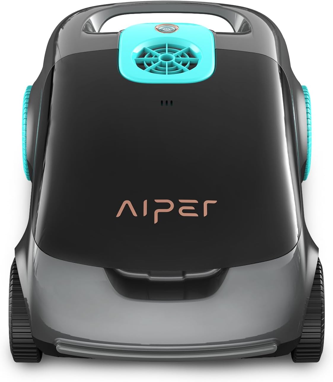 AIPER Scuba E1 Automatic Pool Cleaner, Robotic Pool Vacuum, Featuring Dual-Filtration, Lasts 130 Mins, Self-Parking, Suction Pool Cleaner for Above Ground/Flat Pools up to 1100 Sq.ft