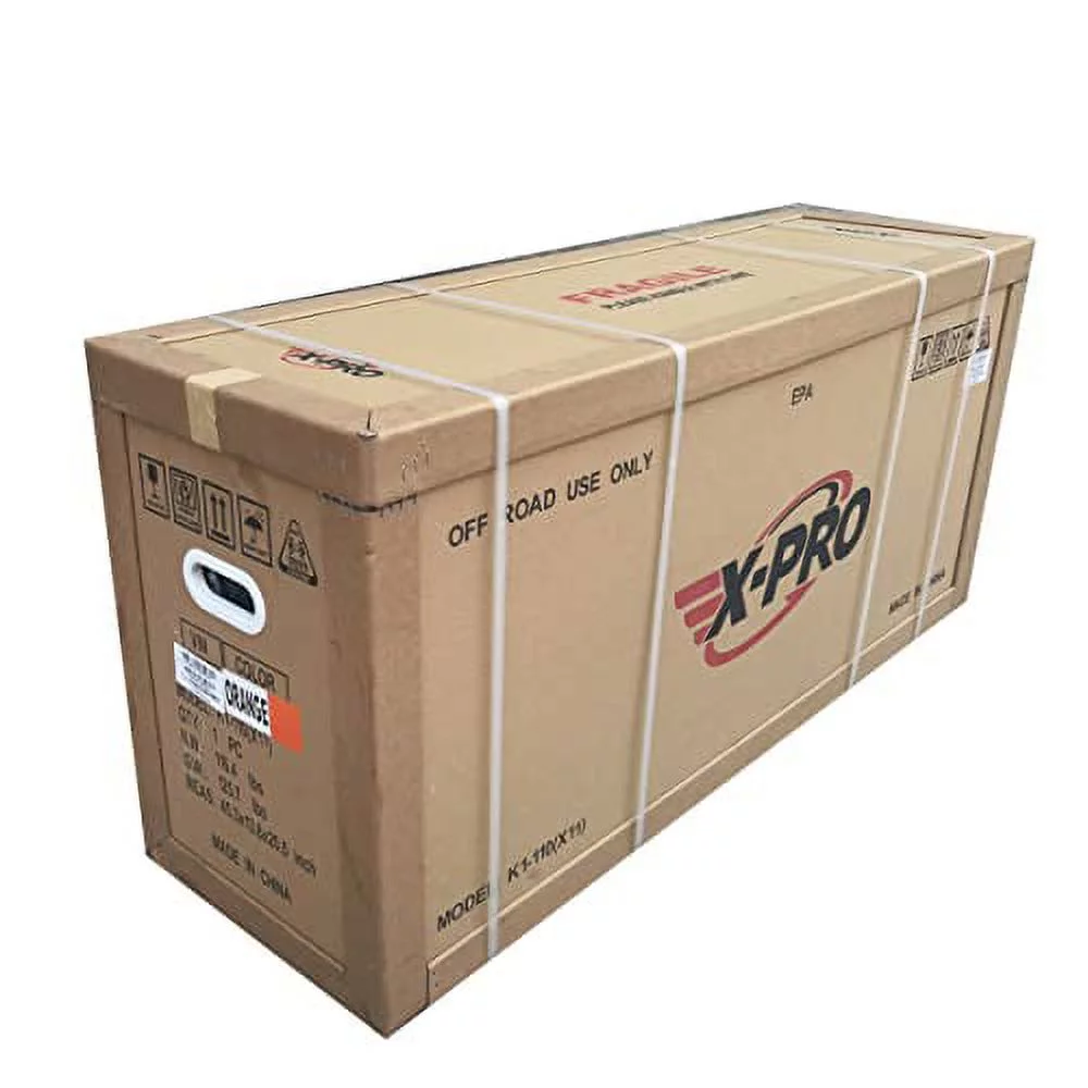 X-Pro Brand New X11 110cc Gas Pit Dirt Bike with Automatic Transmission, E-Start, 10" Wheels!