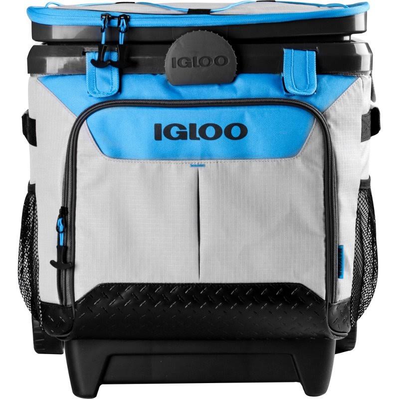 Igloo Trek Cool Fusion 36-Can Wheeled Soft Cooler Bag Gray, 36 Cans - Personal Coolers-Soft/Hard at Academy Sports