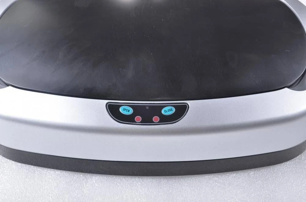 BestOffice Touch Free Sensor Stainless Steel Trash Can 13.2-gallon