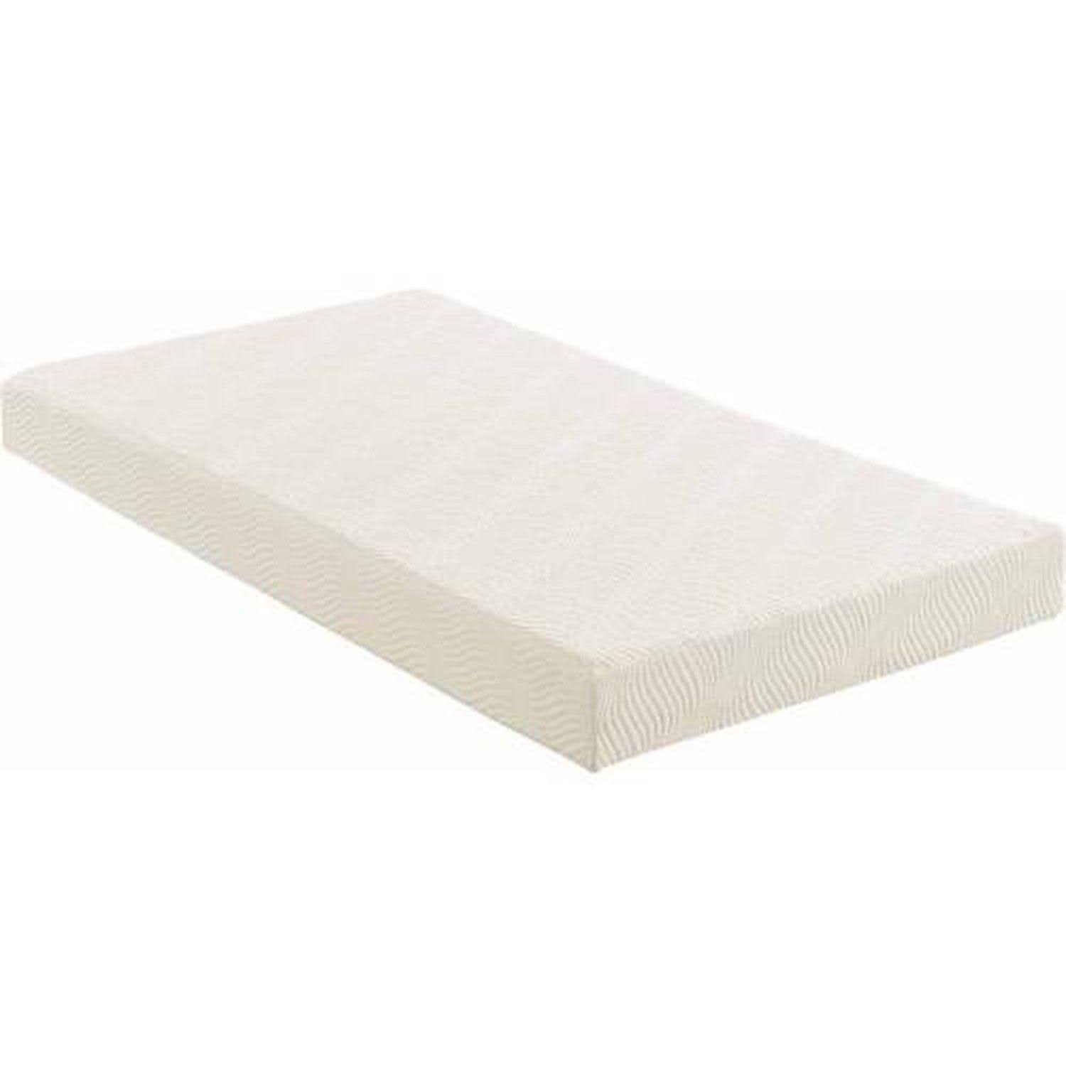 Mainstays 6 inch Memory Foam Mattress, Twin, White