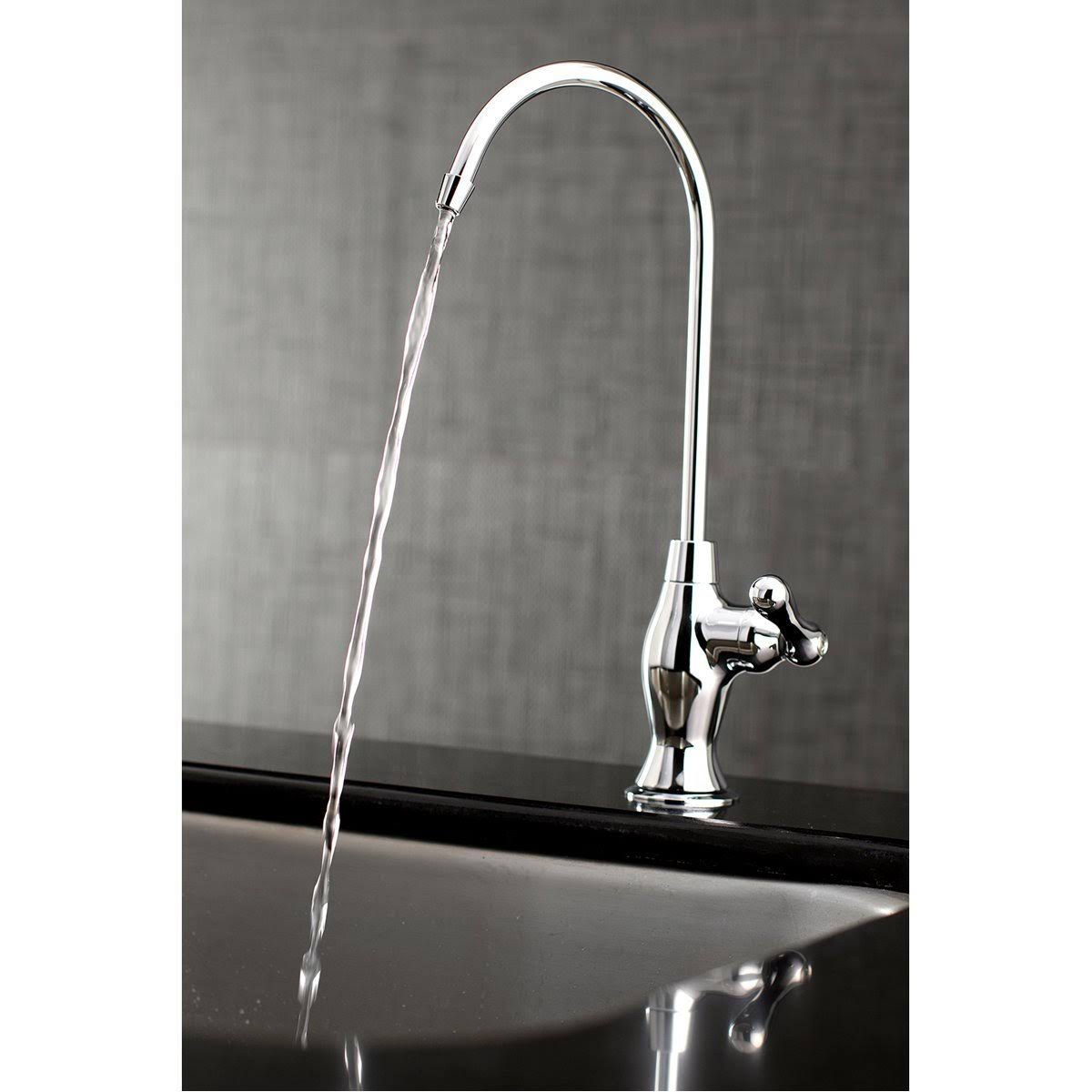 Kingston Brass KSAG3192AL Restoration REVERSE Osmosis System Filtration Water Air Gap Faucet, Polished Brass