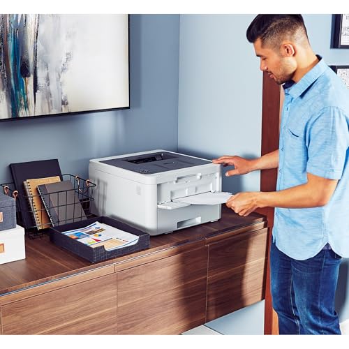 Brother HL-L3210CW Compact Digital Color Printer Providing Laser Printer Quality Results with Wireless