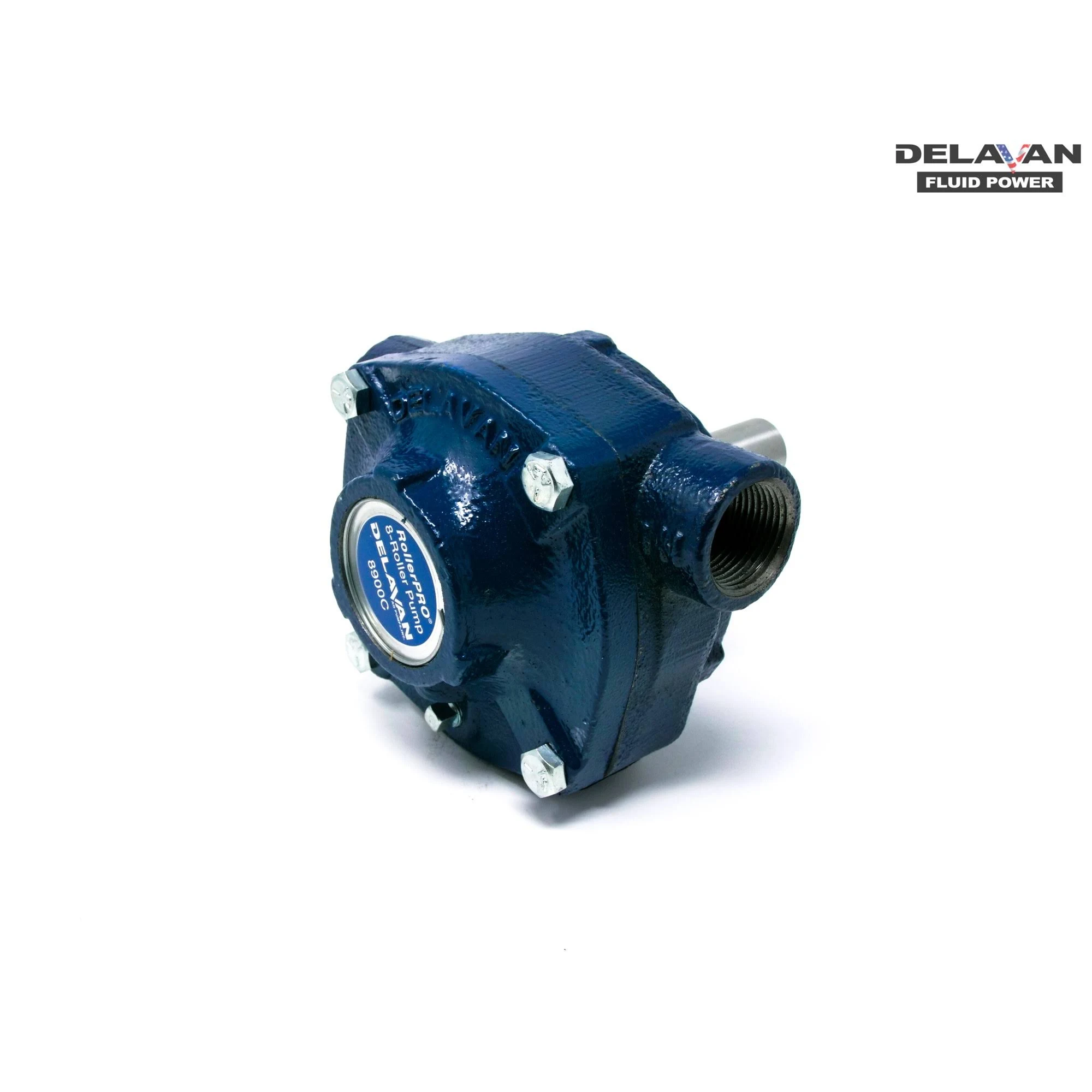 Delavan 8 Roller Pro Pump Cast Iron, 8900C