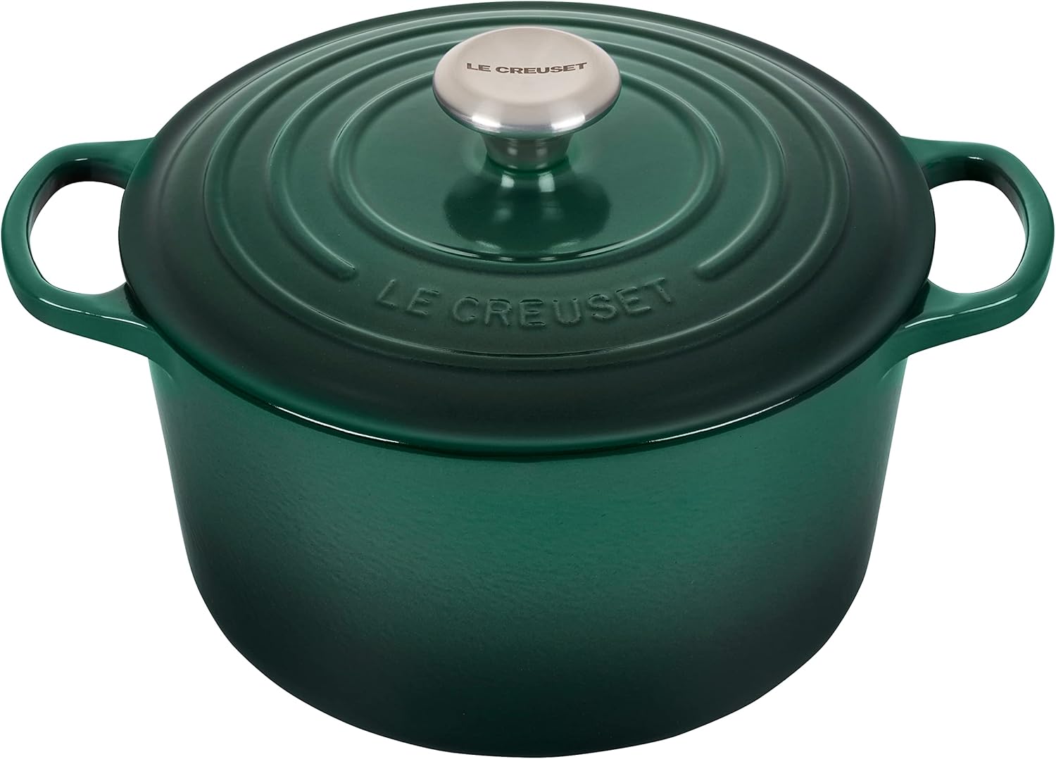 Le Creuset Enameled Cast Iron Signature Deep Round Oven, 5.25qt., Cerise