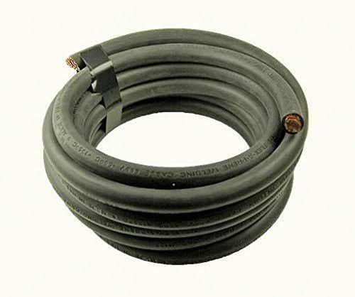 Del City 5712205 Black Welding Cable 2 GA 25 ft