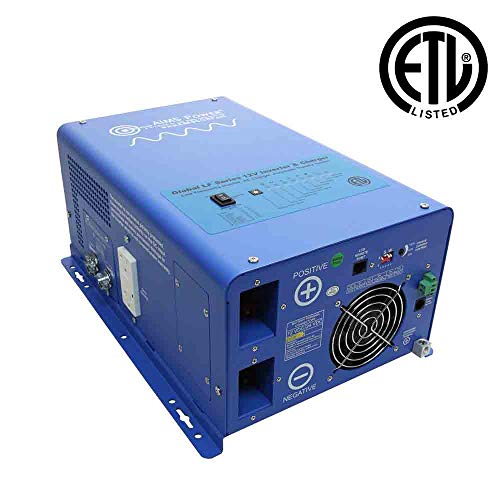 AIMS Power 3000 Watt Low Frequency Inverter Pure Sine Inverter Charger, Listed to UL 458 Standards