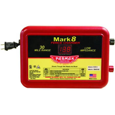 Parker Mccrory Mark 8 Mark 8 Charger Fence U/L 110V-Ac 30mi