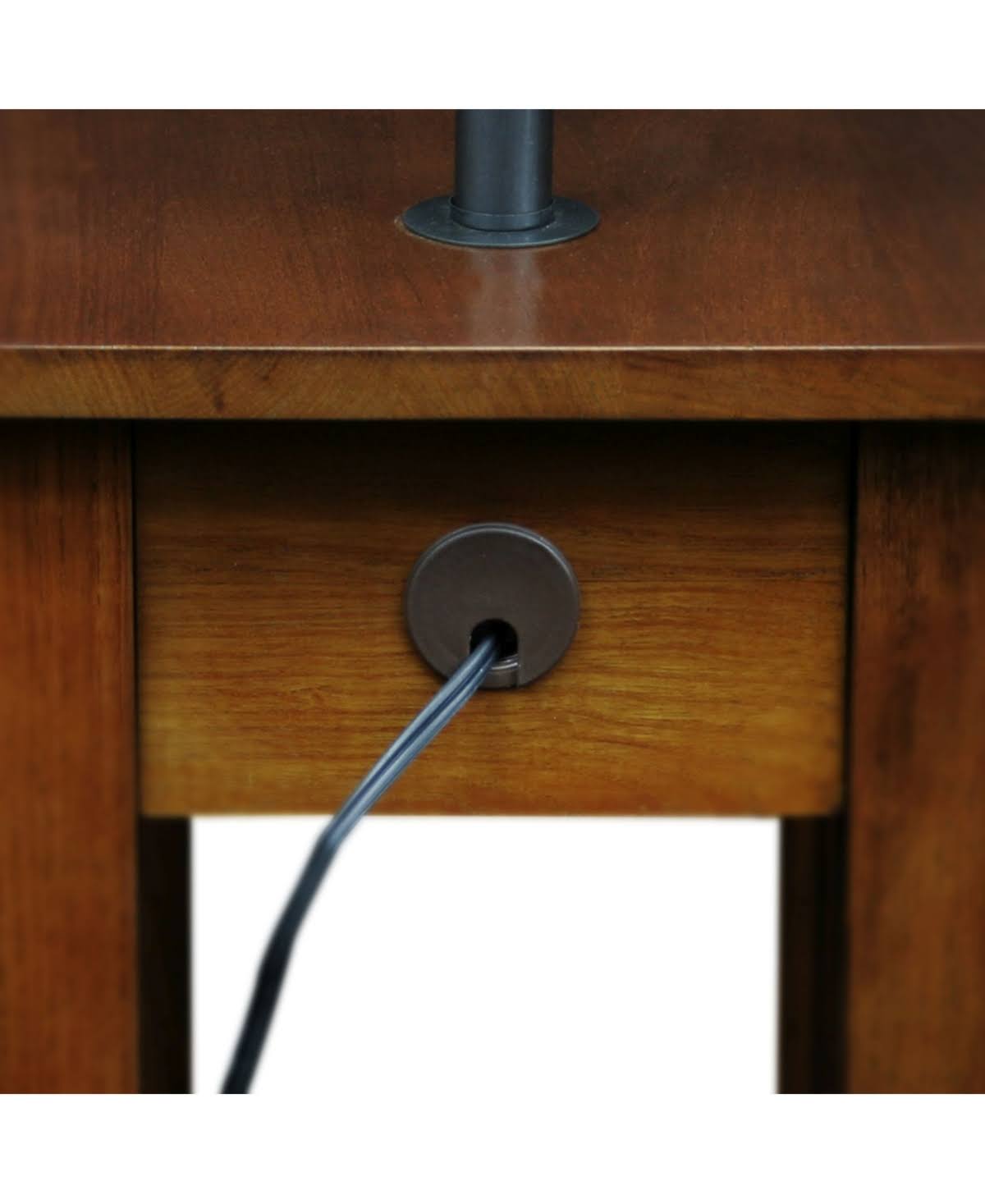 Leick Furniture Mission Chairside Lamp Table