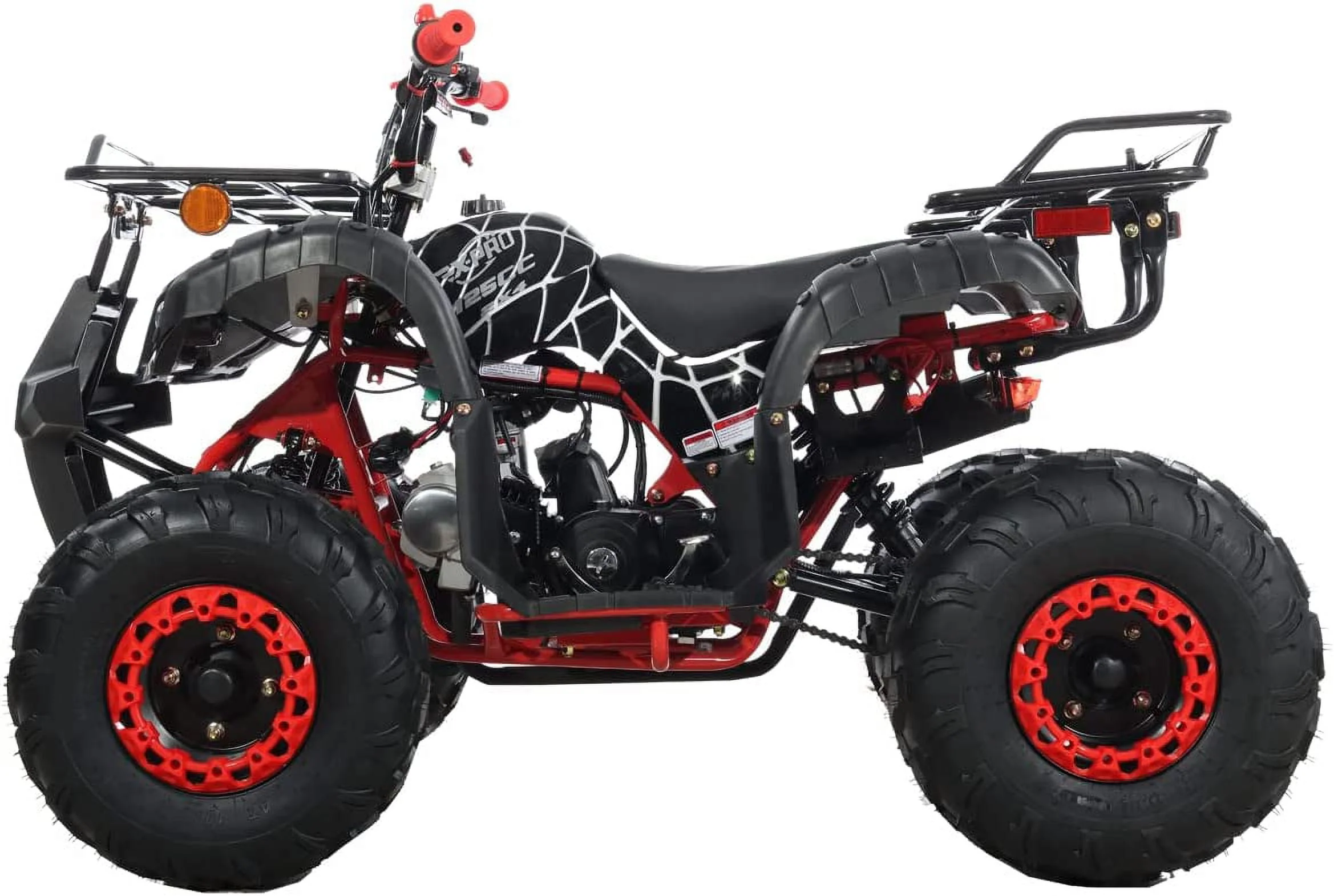 X-Pro Brand New 125cc Gas ATV, Automatic Transmission w/Reverse Remote Control Big 19/18 Tires