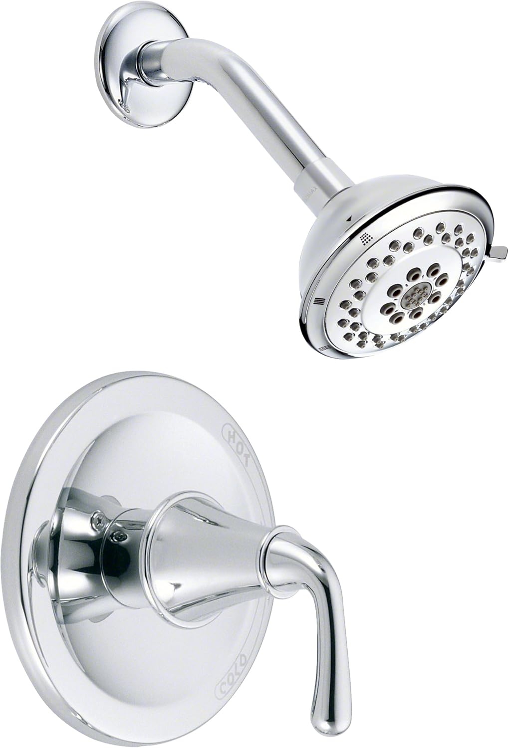 Danze D510556T Bannockburn Single Handle Pressure Balance Shower Trim Kit, 2.5 GPM, Valve Not Included, Chrome