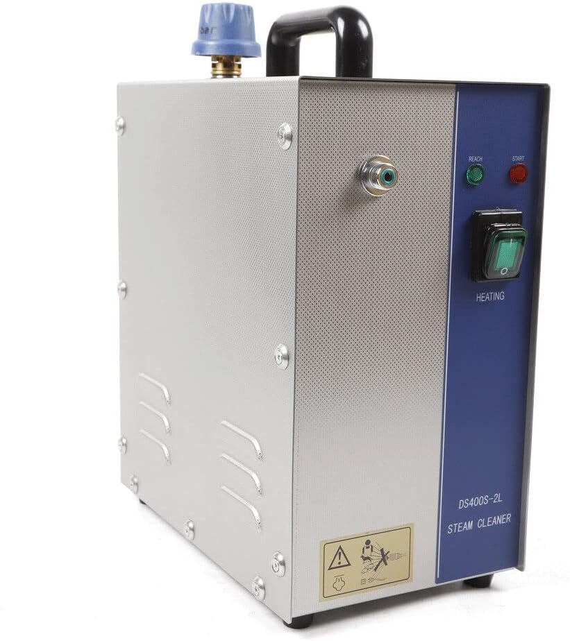Steam Cleaner Machine 2L, Professional Electric Jewelry Steam Cleaning Machine 1300W Gold &Silver Gem Washer Equipment Jewelry Cleaning Machine