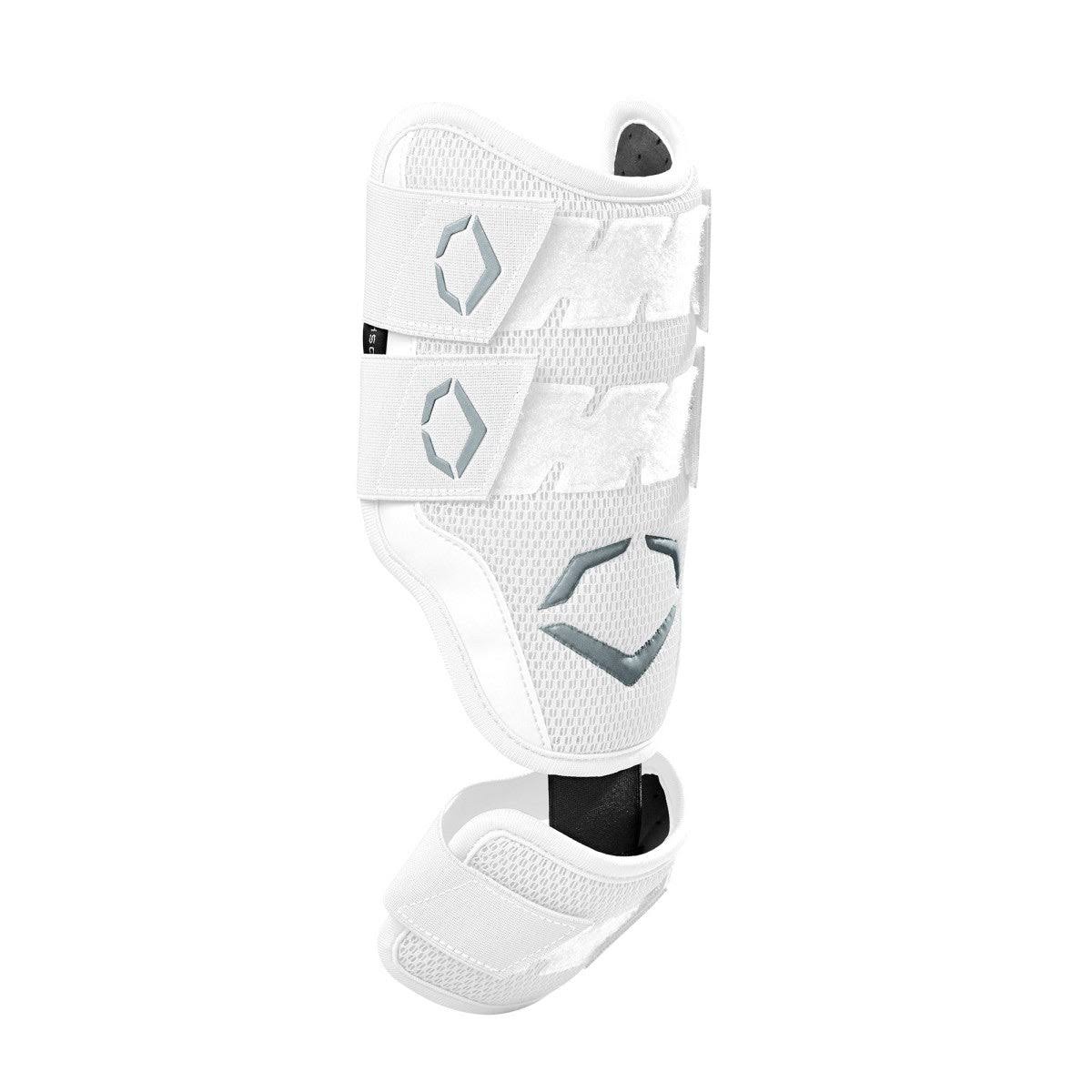 EvoShield PRO-SRZ Batter&s Extended Double Strap Elbow Guard in Team White | One Size Fits Most