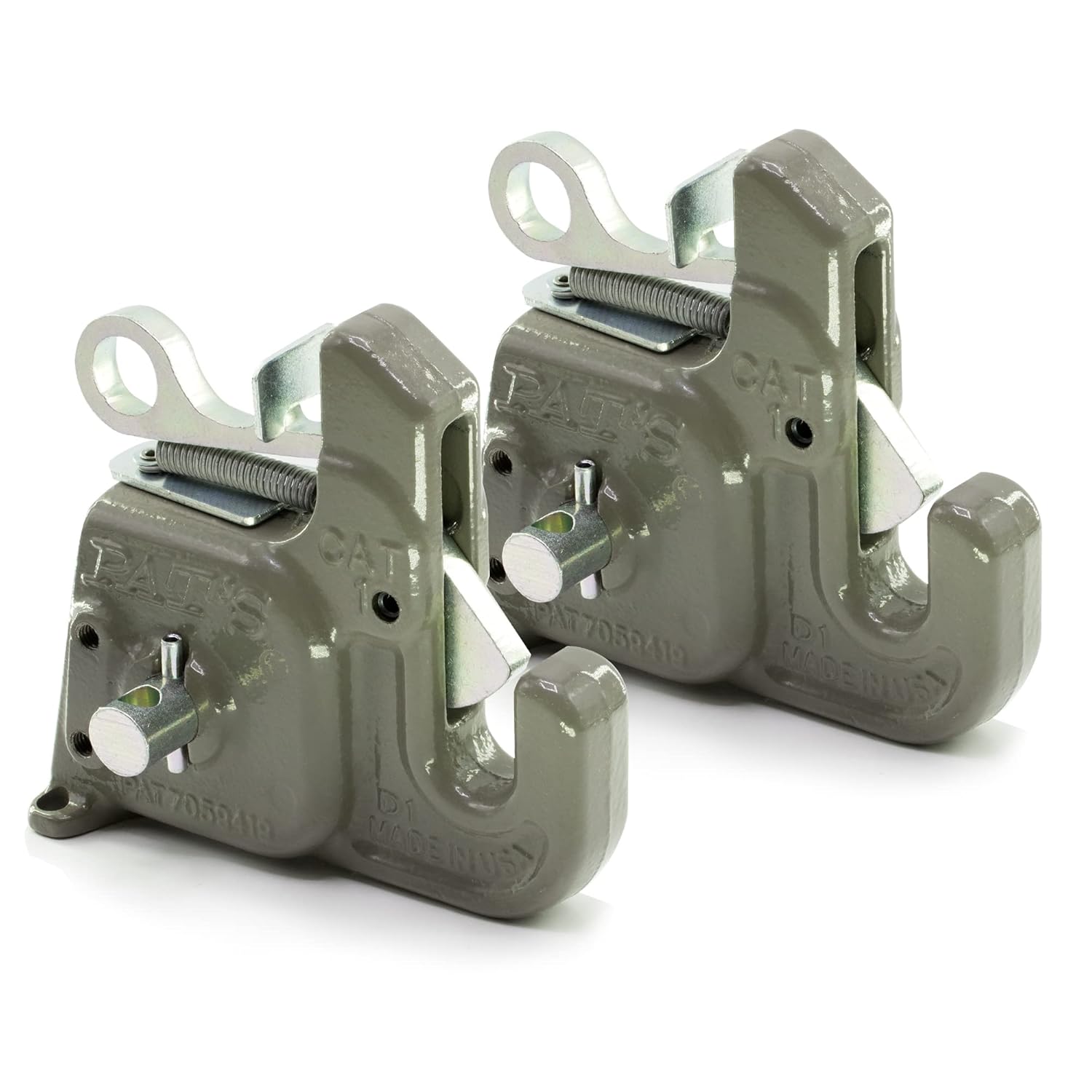 Category #1 Pat's Easy Change with Stabilizer Bar - Best Quick Hitch System On The Market &ndash; Flexible, Durable and Affordable - Comes w/ 4 Pair of Lynch Pin Washers