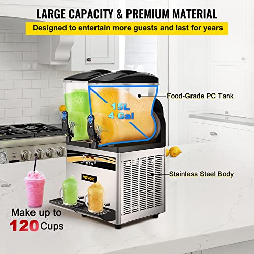 VEVOR Commercial Slushy Machine
