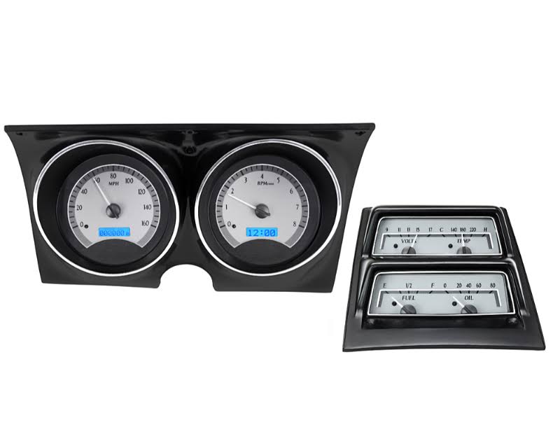 Dakota Digital 68 Chevy Camaro with Console Gauges Analog System VHX-68C-CAC-S-B