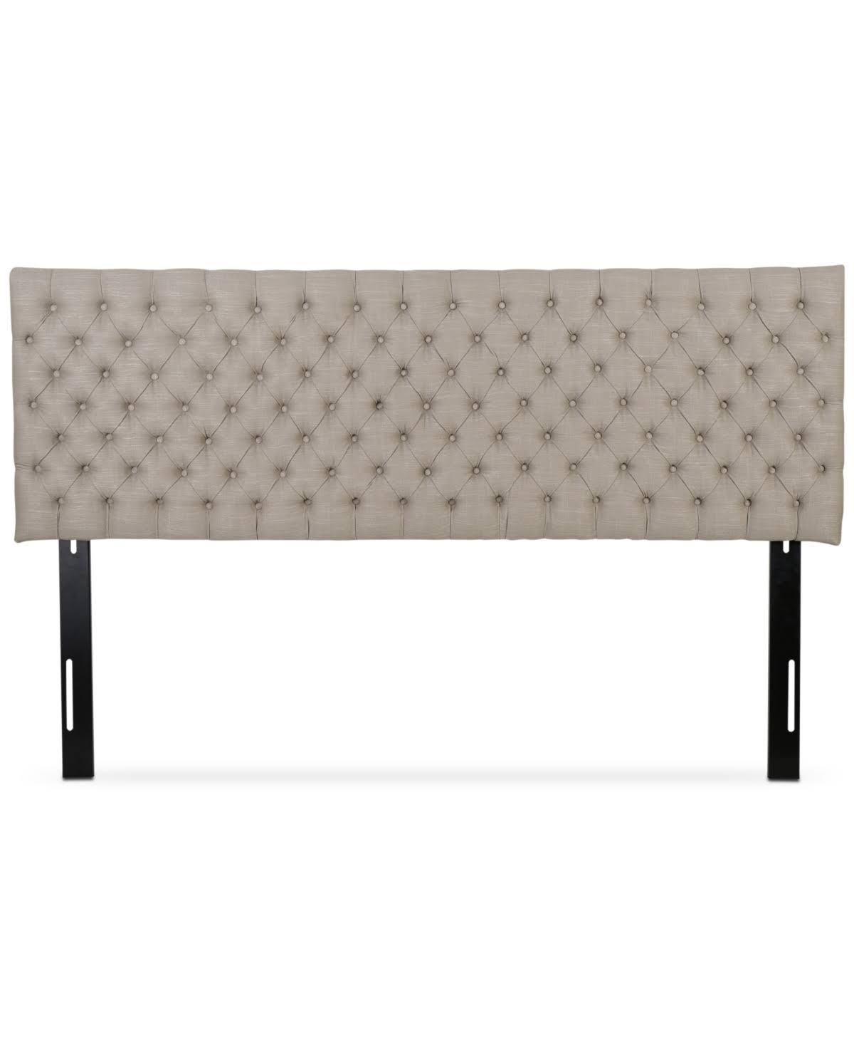 King/Cal King Gallow Headboard, Quick Ship - Tan/Beige