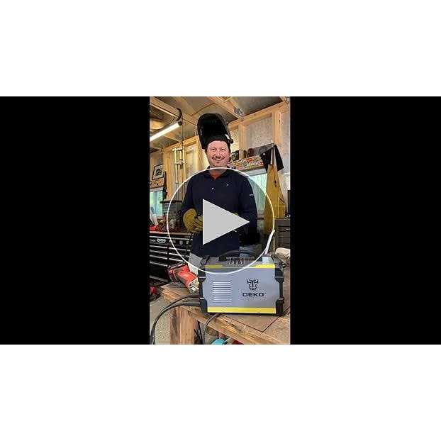 Dekopro 110/220V MMA Welder,160A Arc Welder Machine Igbt Digital Display LCD Hot Start Welder with Electrode Holder,Work Clamp - Shop Hardware Tools Online Store