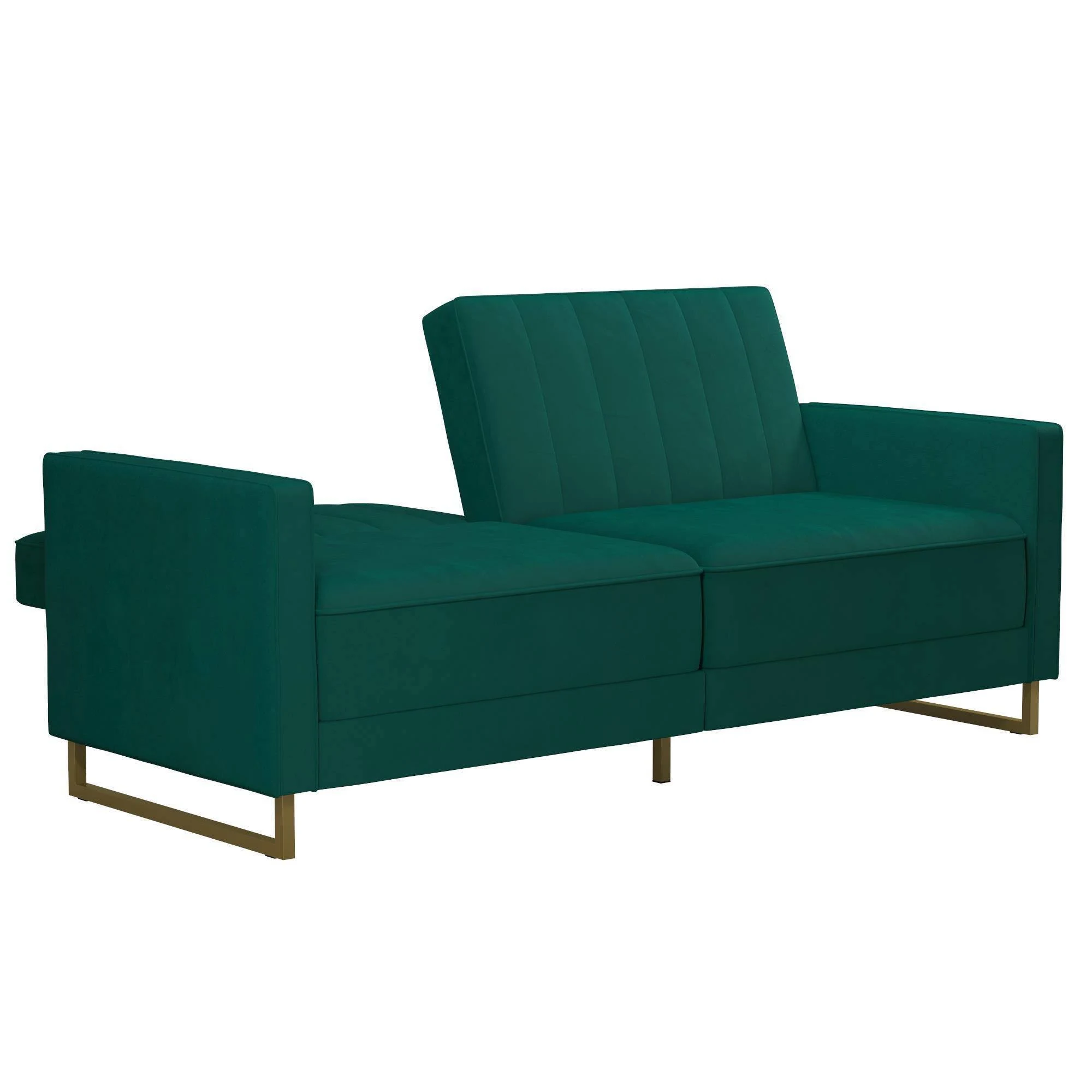 Novogratz Skylar Coil Futon (Green)