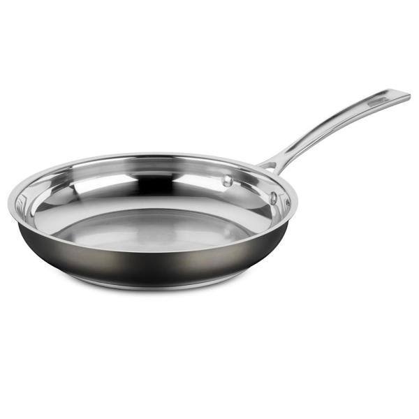 Cuisinart 11-Piece Black Stainless Steel Cookware Set