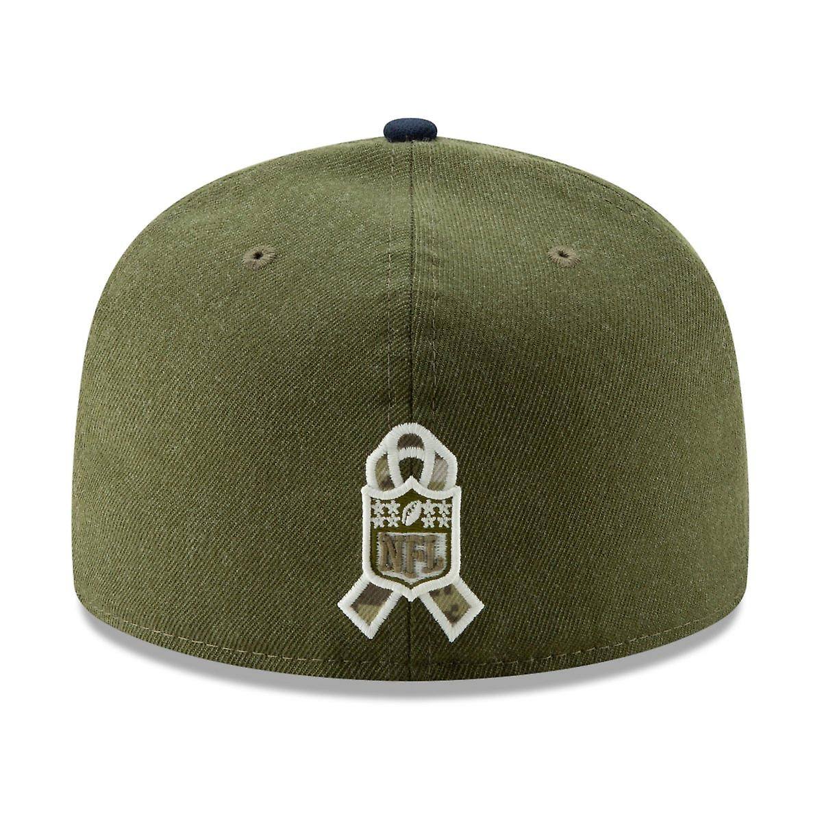 New Era 59FIFTY Cap - Salute to Service Dallas Cowboys Olive 6 7/8 - (54,9cm)