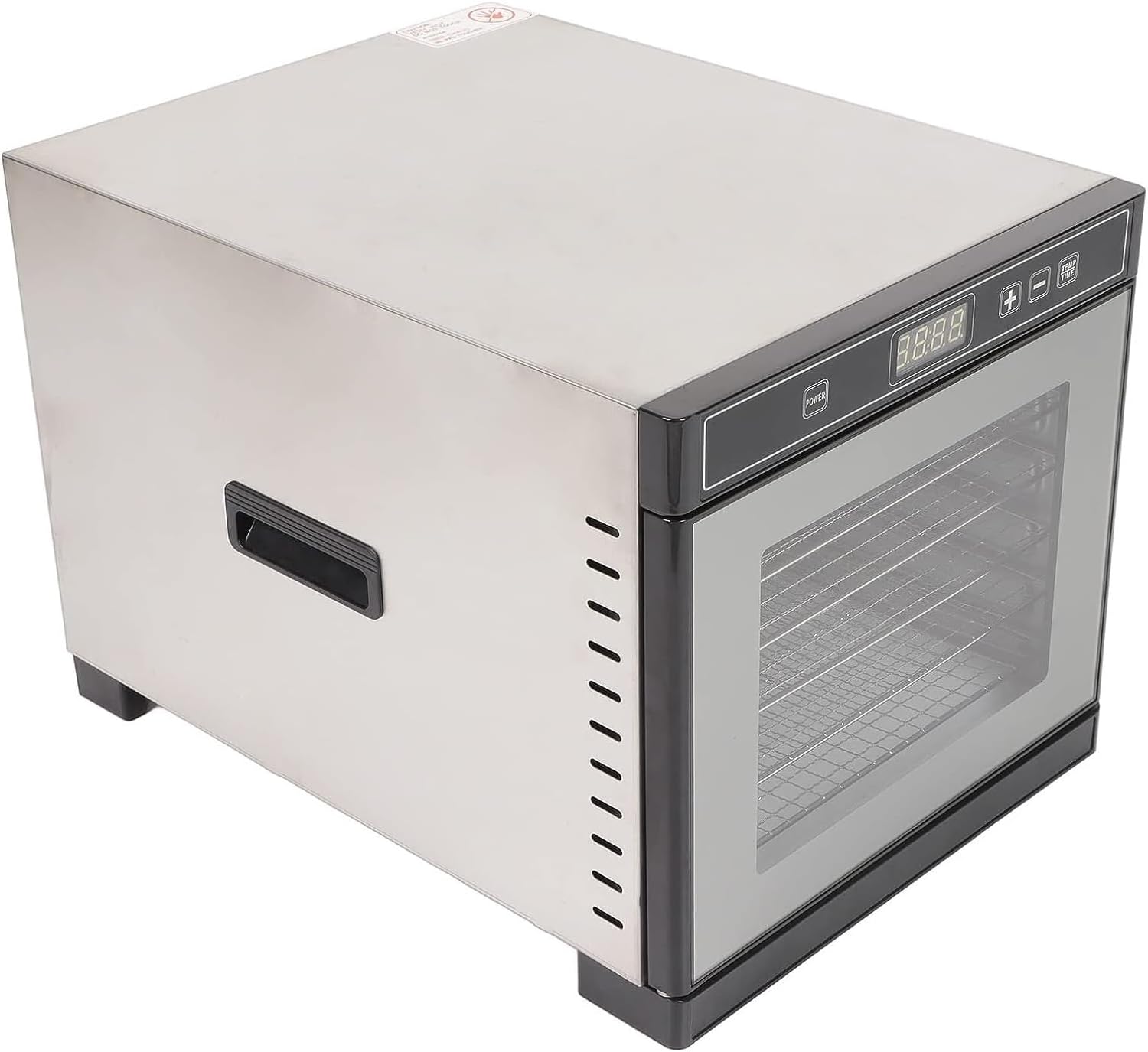 solar dehydrator Food Dehydrator, Stainless Steel Freeze Dryer Simple 6 Layers Energy saving for Kitchen