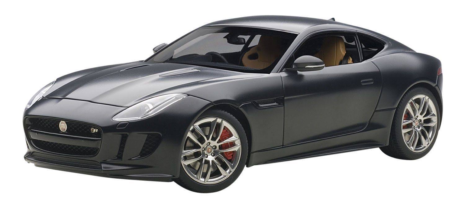 Jaguar F Type 2015 R Coupe Matt Black 1:18 Scale AUTOart 73652